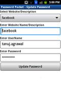 Password Pocket capture d'écran 2