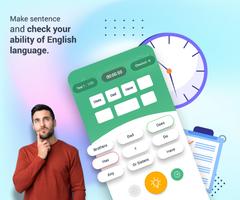 English Sentence Learning Game Affiche