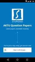 AKTU (UPTU) Question Papers plakat