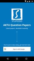 AKTU (UPTU) Question Papers Affiche