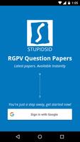 RGPV Question Papers پوسٹر