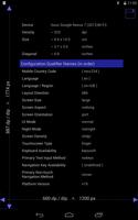 Screen Size / DPI and Dev Info captura de pantalla 2