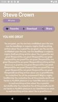 Steve Crown gospel lyrics تصوير الشاشة 1