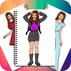 Fashion Style Drawing Girls APK download