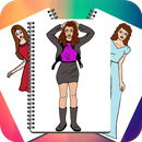 Fashion Style Drawing Girls APK