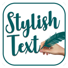 Creador de texto con estilo icono