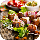 Delicious Food Puzzle آئیکن