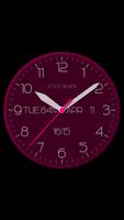 Modern Analog Clock-7 Cartaz