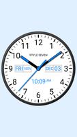 Analog Clock Widget Plus-7 ポスター