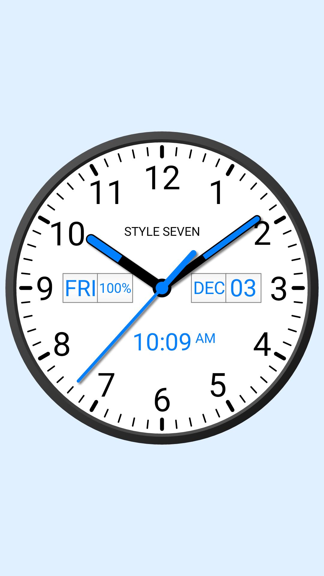 Часы 7 версия. Аналоговые часы. Analog Clock widget. Аналоговые часы APK. Часы Style Seven.