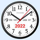 Analog Clock Widget-7 आइकन