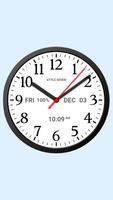 Analog Clock Widget-7 Affiche