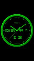 Analog Clock-7 Mobile Cartaz
