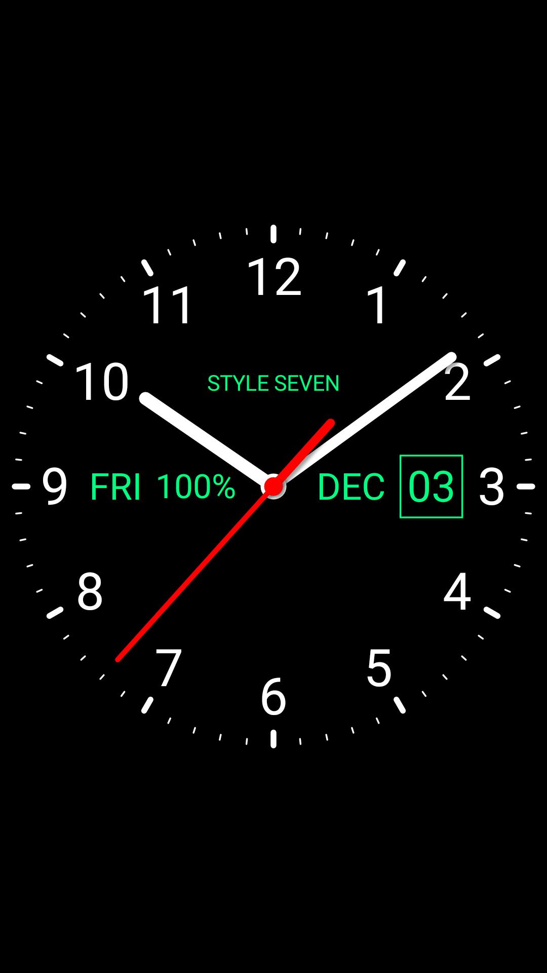 Analog Clock Live Wallpaper-7 APK for Android Download