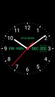 Analog Clock Live Wallpaper-7 पोस्टर