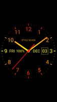 Analog Clock Live Wallpaper-7 تصوير الشاشة 1