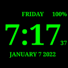 Digital Clock Live Wallpaper-7 图标