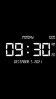 Digital Clock Live Wallpaper-7 截图 1