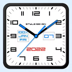 Square Analog Clock-7 アプリダウンロード