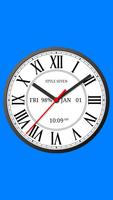 پوستر Roman Analog Clock-7