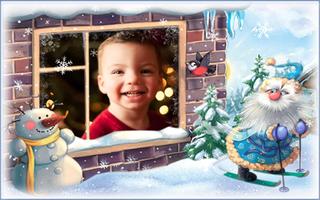 برنامه‌نما Xmas Photo Frames عکس از صفحه