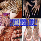 Style au henné indien icône