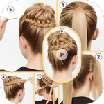 Girls Hairstyles step by step icon
