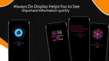 Stylish Clock on Screen Amoled Ekran Görüntüsü 3