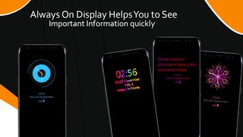 Stylish Clock on Screen Amoled 스크린샷 3