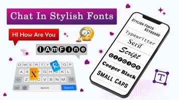 Fonts Art - Font Keyboard poster