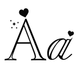 Aa Font: шрифты для клавиатура