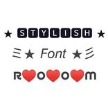 Stylish Font Room - TextRoom