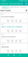 Stylish Font – Fancy Text Gene poster