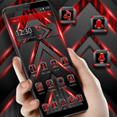 Stylish Red Black Theme APK