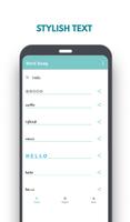 برنامه‌نما Stylish Text Generator for whatsapp, fb, instagram عکس از صفحه