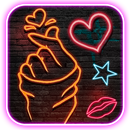Neon, Led, Love Themes & Wallpapers APK