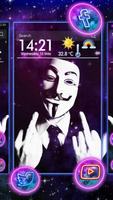 Anonymous Hacker Face Mask Themes & Wallpapers 截圖 3