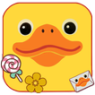 Ikony dla tapet Cartoon, Yellow, Duck