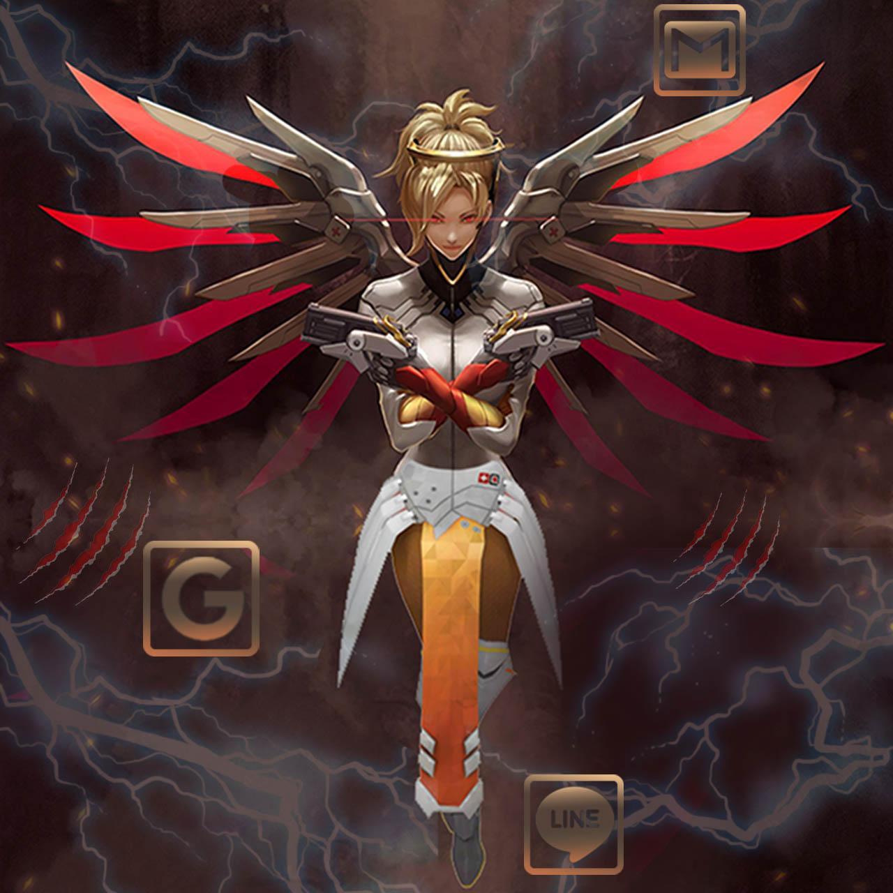 Cool, Overwatch, Mercy Themes & Wallpapers for Android - APK Download