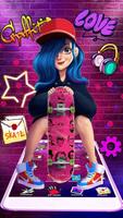 Graffiti, Skater, Girl Themes  海報