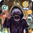 Ken, Kaneki, Anime3D иконки тем фоновых HD APK