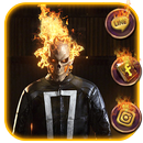 Skull, Fire, Rider Themes & Wa APK