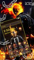 Skull, Fire, Rider Themes & Wa 截图 2