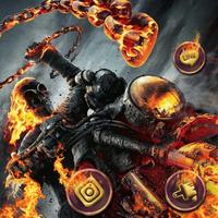 Skull, Fire, Rider Themes & Wa 截图 3