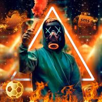 Theme, Fire, Torch, Mask Temalar Duvar 3D Ekran Görüntüsü 3