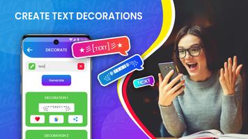 Fancy Text Style : Cool Fonts captura de pantalla 1