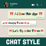 Chat Style - Font Keyboard