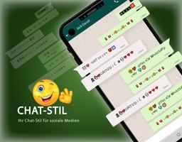 Chat-Stil– Schriftart-Tastatur Screenshot 1