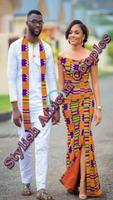 STYLISH AFRICAN COUPLES STYLES Plakat