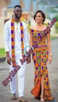 STYLISH AFRICAN COUPLES STYLES โปสเตอร์